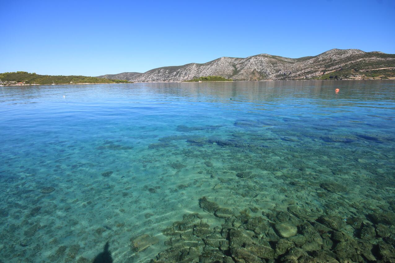 Nächster Strand - Ferienwohnungen am Meer Kneza, Korcula