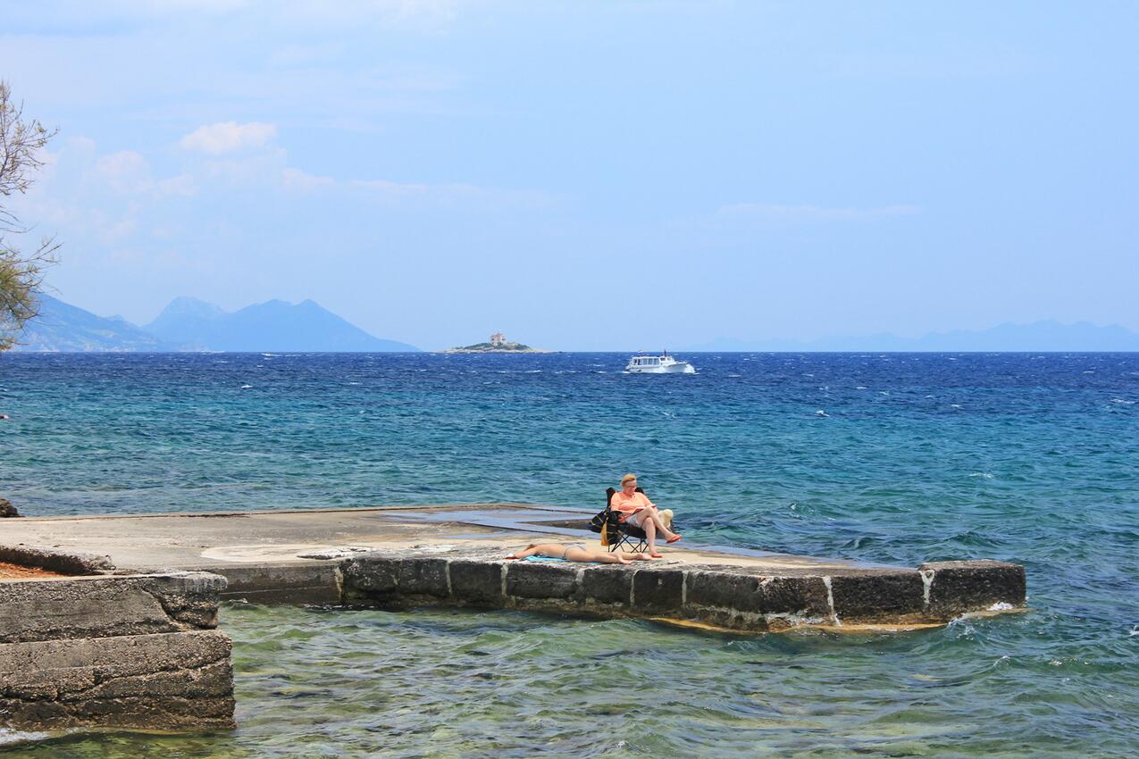 La spiaggia più vicina - Appartamenti accanto al mare Sabbioncello - Orebić, Sabbioncello - Pelješac