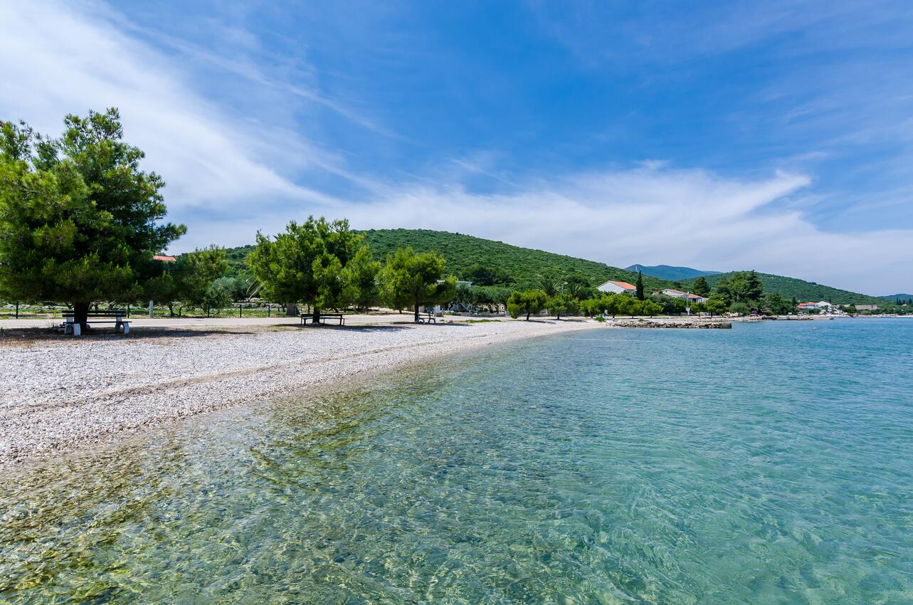 La spiaggia più vicina - Appartamenti accanto al mare Drace, Sabbioncello - Pelješac