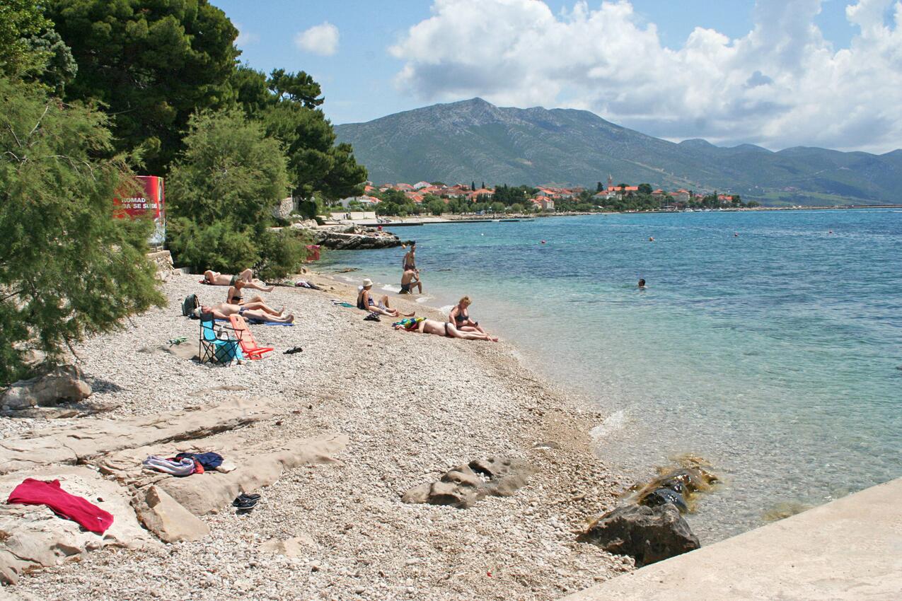 Najbliža plaža - Apartmani i sobe uz more Orebić, Pelješac