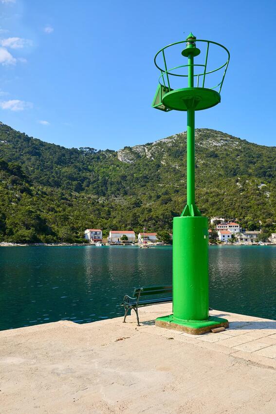 Nejbližší pláž - Apartmány u moře Okuklje, Mljet