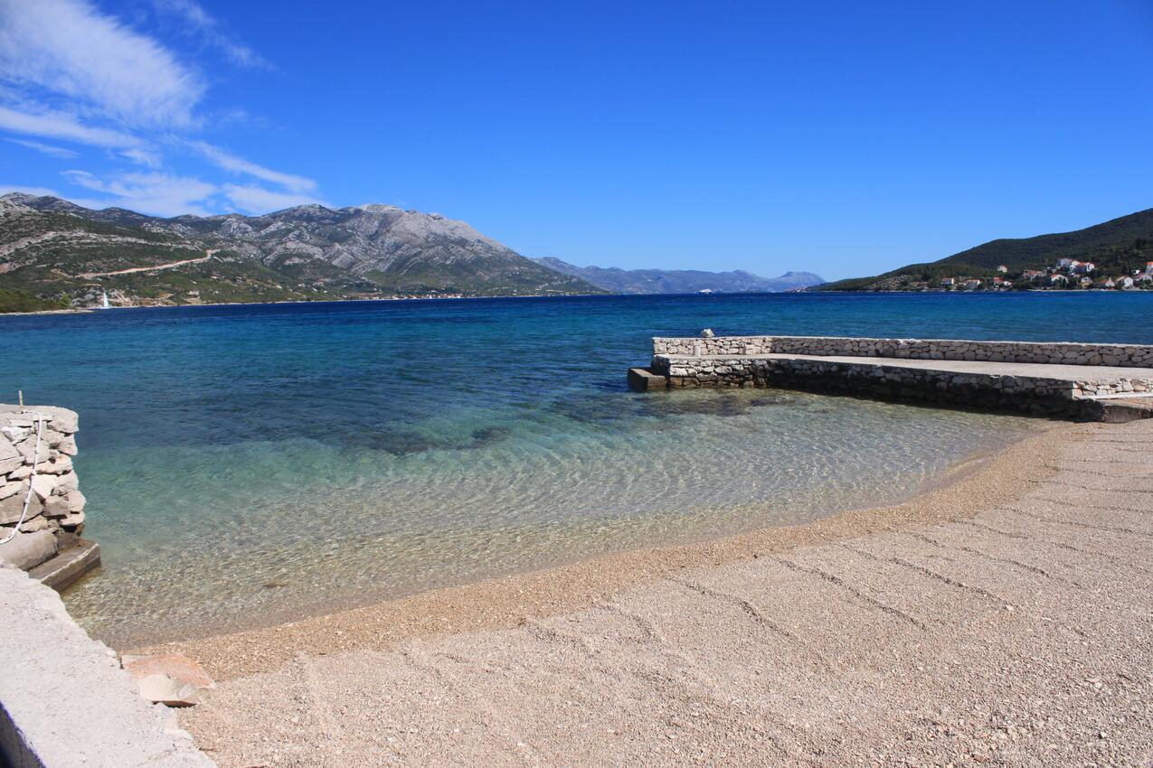 La spiaggia più vicina - Appartamenti accanto al mare Kneza, Curzola - Korčula
