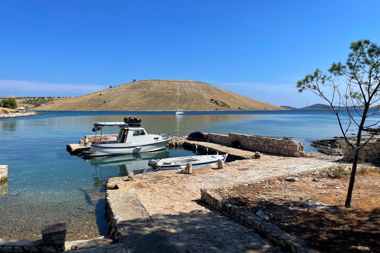 Nächster Strand - Fischerhaus am Meer Bucht Vrulje, Kornati