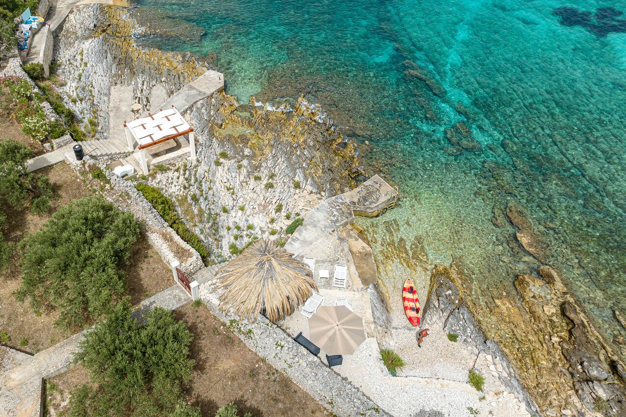La spiaggia più vicina - Casa vacanze accanto al mare Baia Blaca, Curzola - Korčula