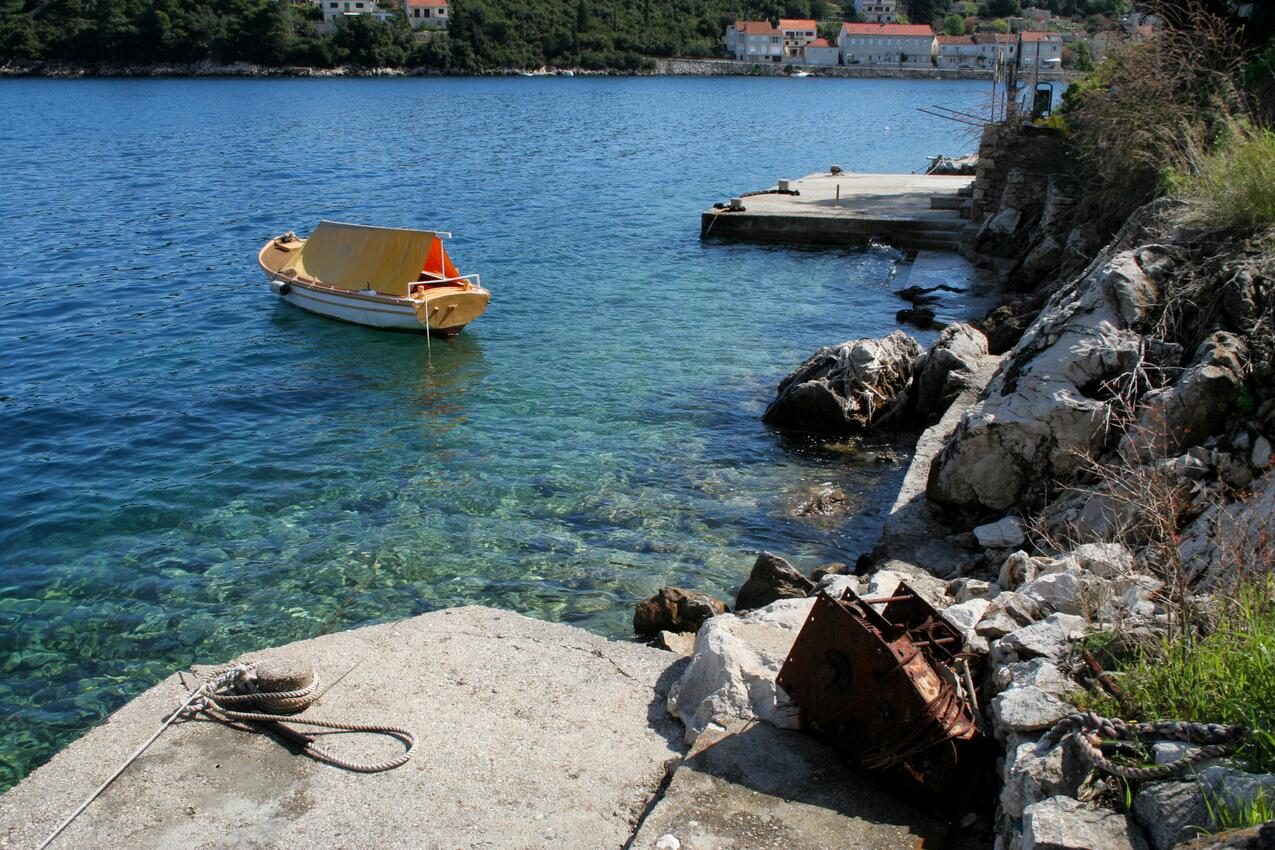 Nächster Strand - Ferienwohnungen am Meer Racisce, Korcula