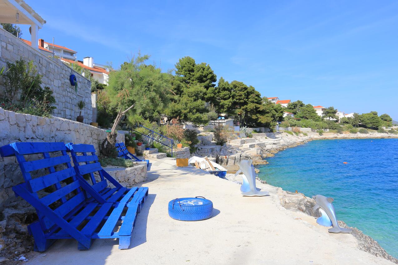 La spiaggia più vicina - Appartamenti accanto al mare Rastici, Bua - Čiovo