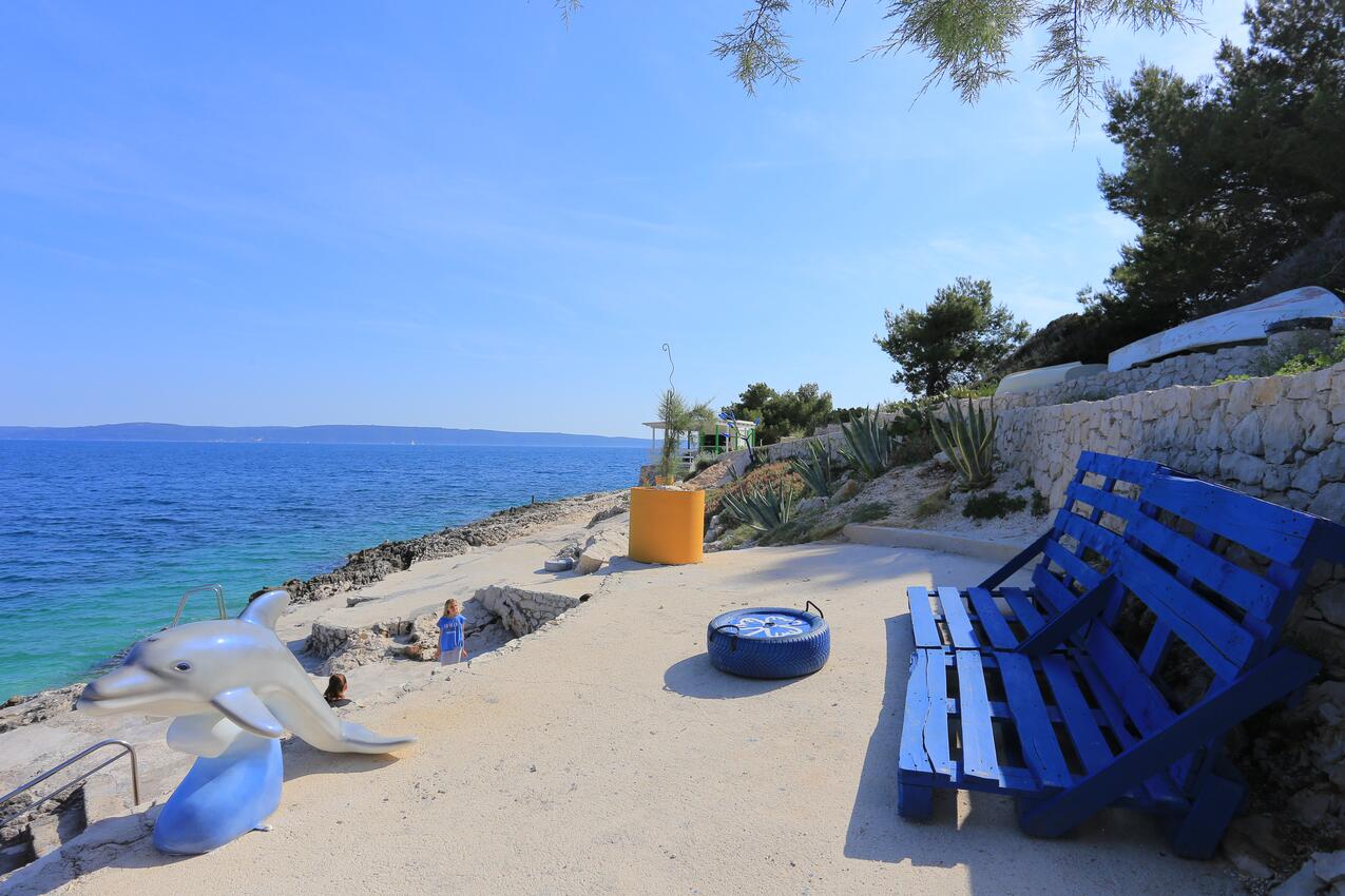 La spiaggia più vicina - Appartamenti accanto al mare Rastici, Bua - Čiovo