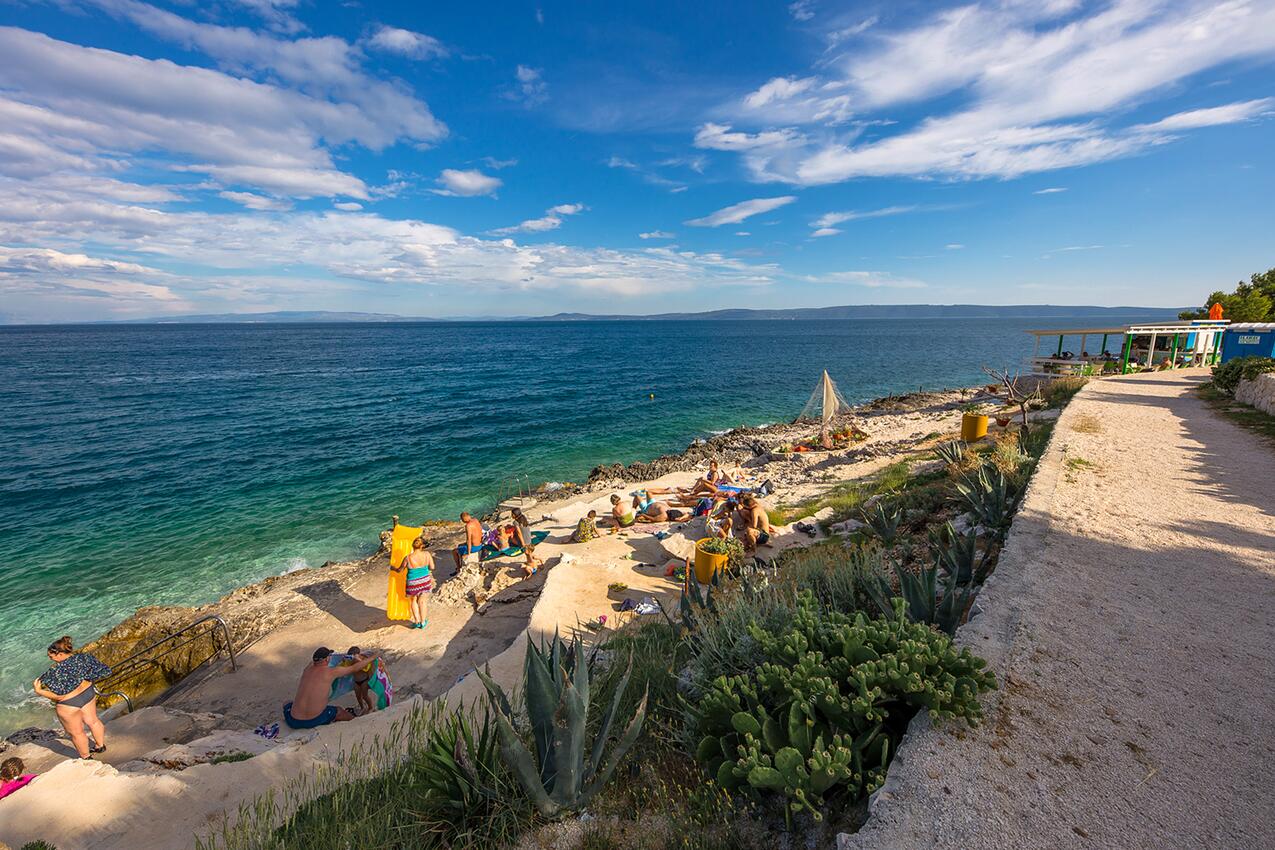 La spiaggia più vicina - Appartamenti accanto al mare Rastici, Bua - Čiovo