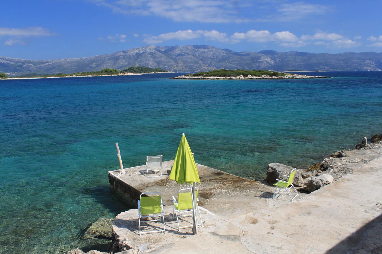 La spiaggia più vicina - Casa vacanze accanto al mare Lombarda - Lumbarda, Curzola - Korčula