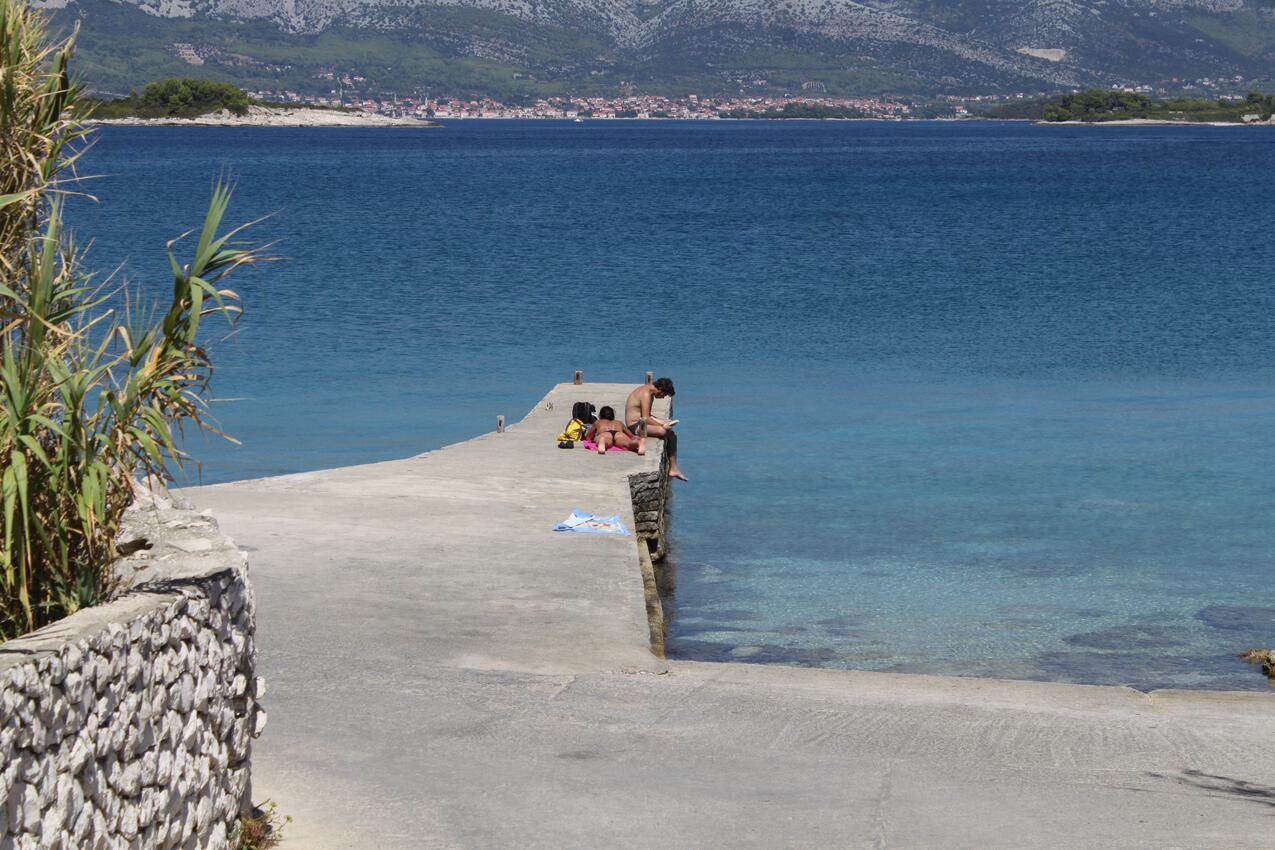 La spiaggia più vicina - Appartamenti accanto al mare Lombarda - Lumbarda, Curzola - Korčula