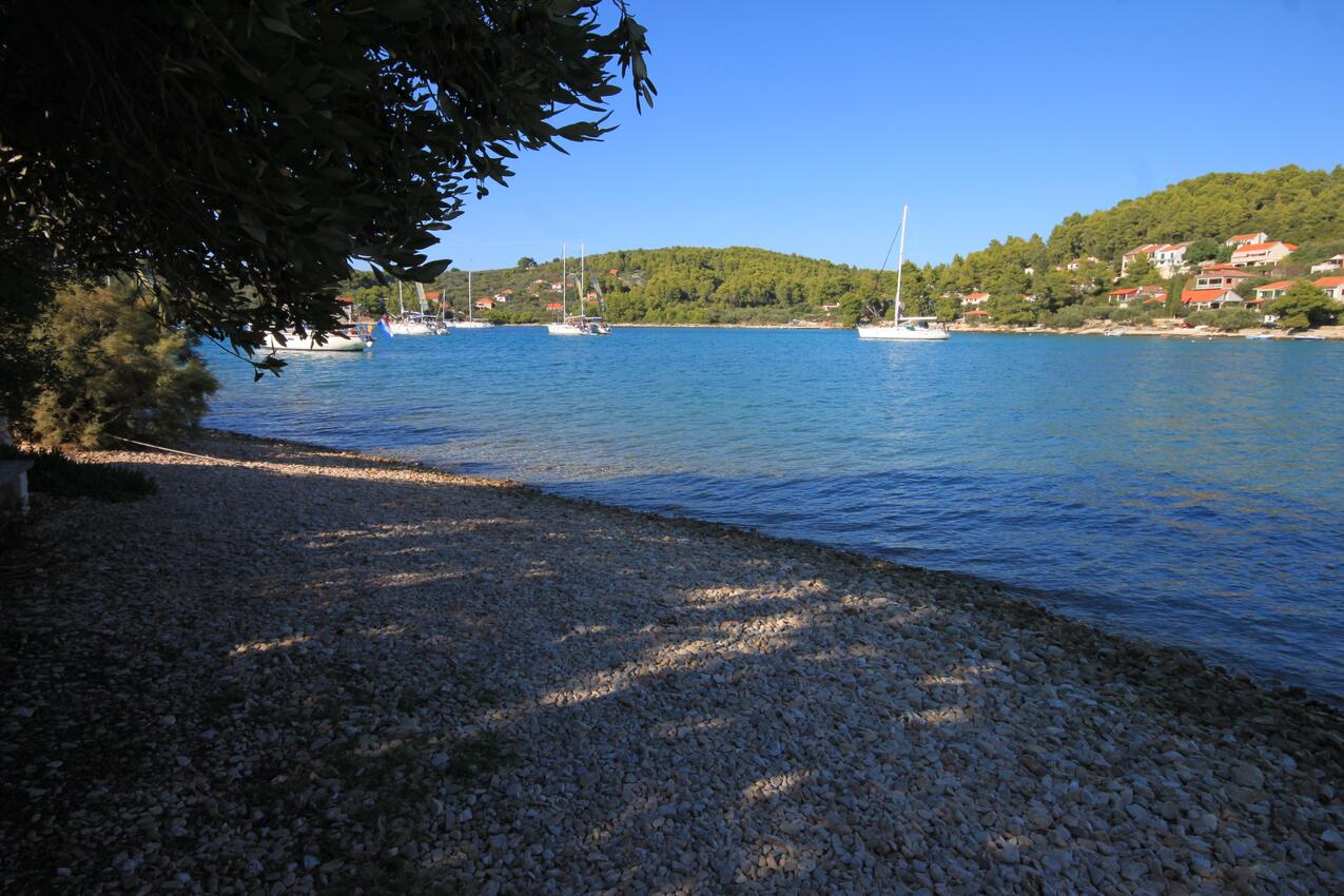 La spiaggia più vicina - Casa vacanze accanto al mare Baia Gradina, Curzola - Korčula