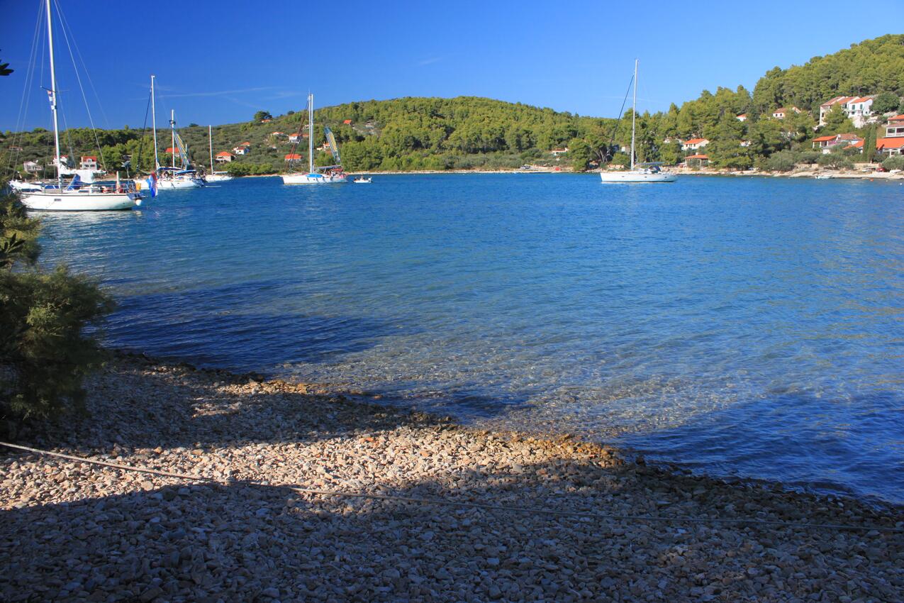 La spiaggia più vicina - Casa vacanze accanto al mare Baia Gradina, Curzola - Korčula