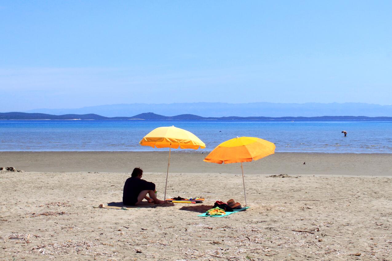 La spiaggia più vicina - Appartamenti accanto al mare per famiglie Sansego - Susak, Lussino - Lošinj