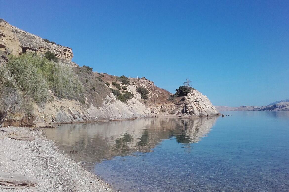 La spiaggia più vicina - Appartamenti accanto al mare Bosana, Pago - Pag