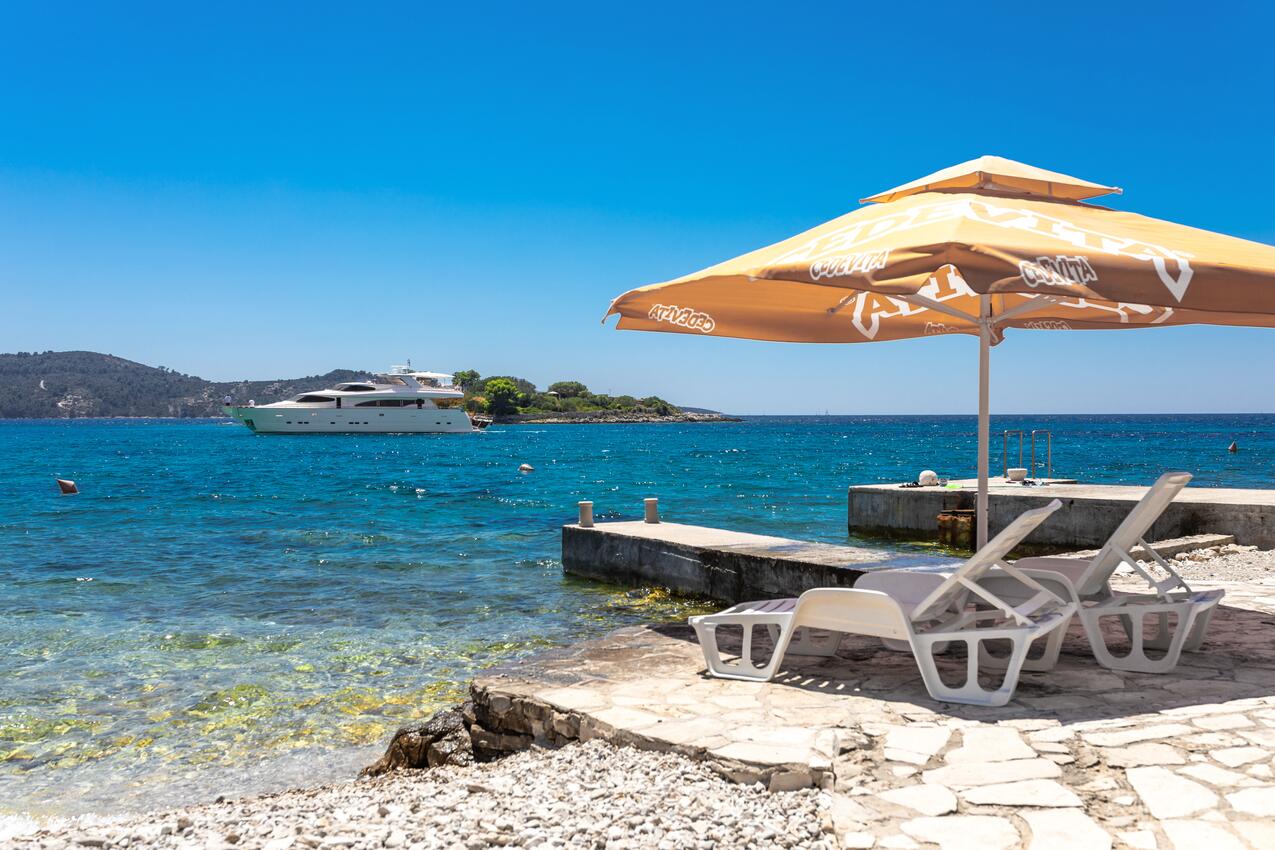 La spiaggia più vicina - Appartamenti accanto al mare Baia Gradina, Curzola - Korčula