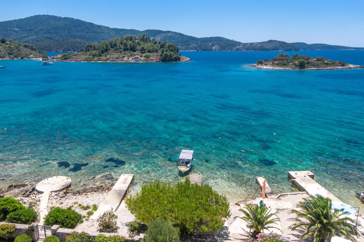 La spiaggia più vicina - Appartamenti accanto al mare Baia Gradina, Curzola - Korčula