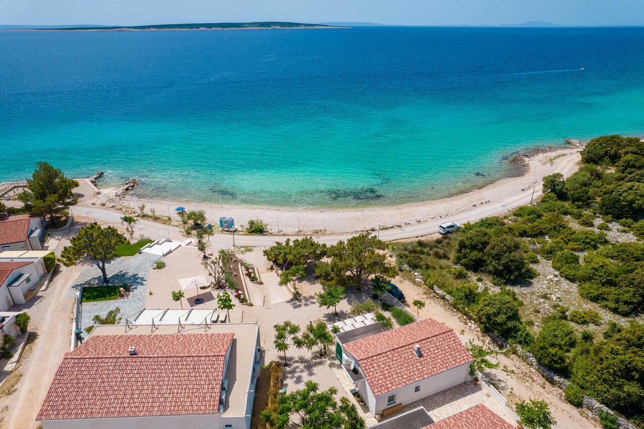 Najbližja plaža - Hiša za družino z otroki ob morju Mandre, Pag