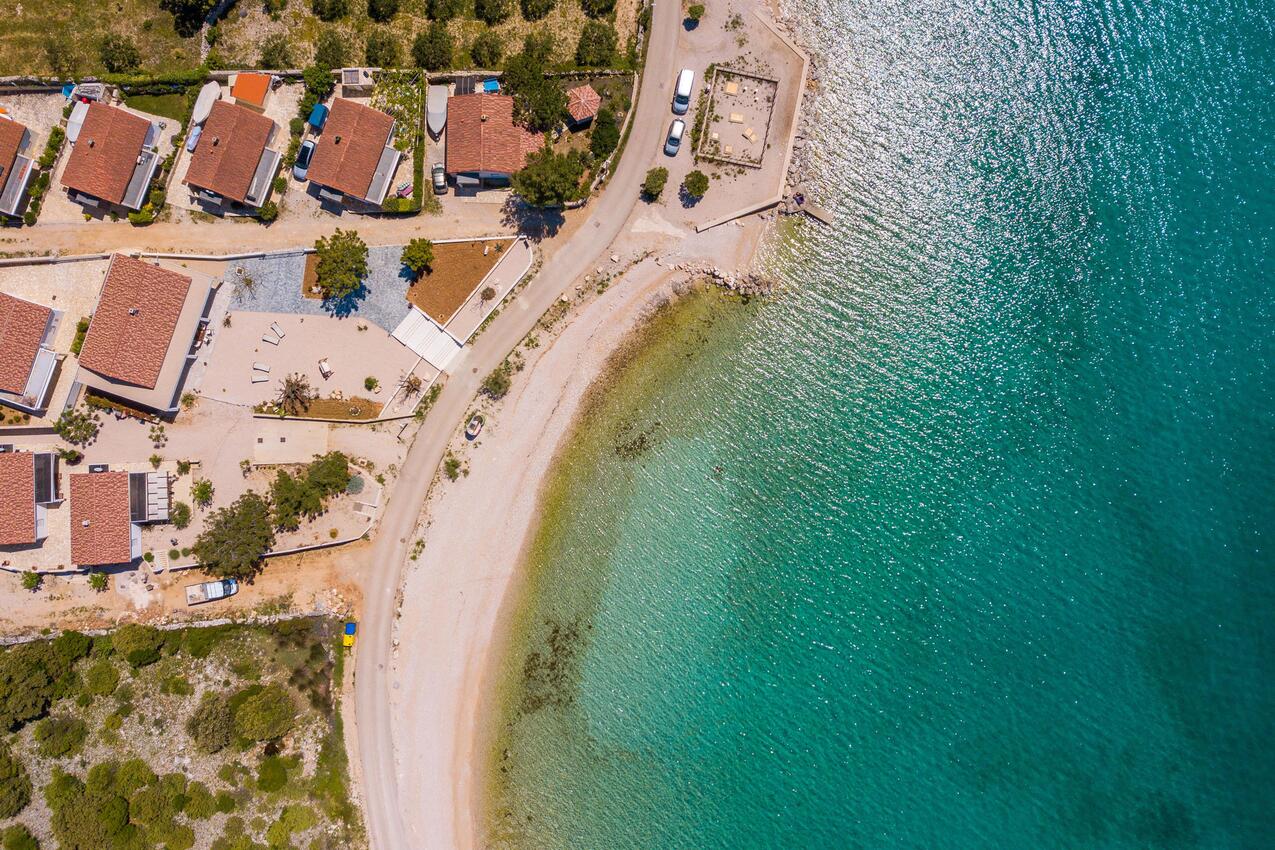 Najbližja plaža - Hiša za družino z otroki ob morju Mandre, Pag