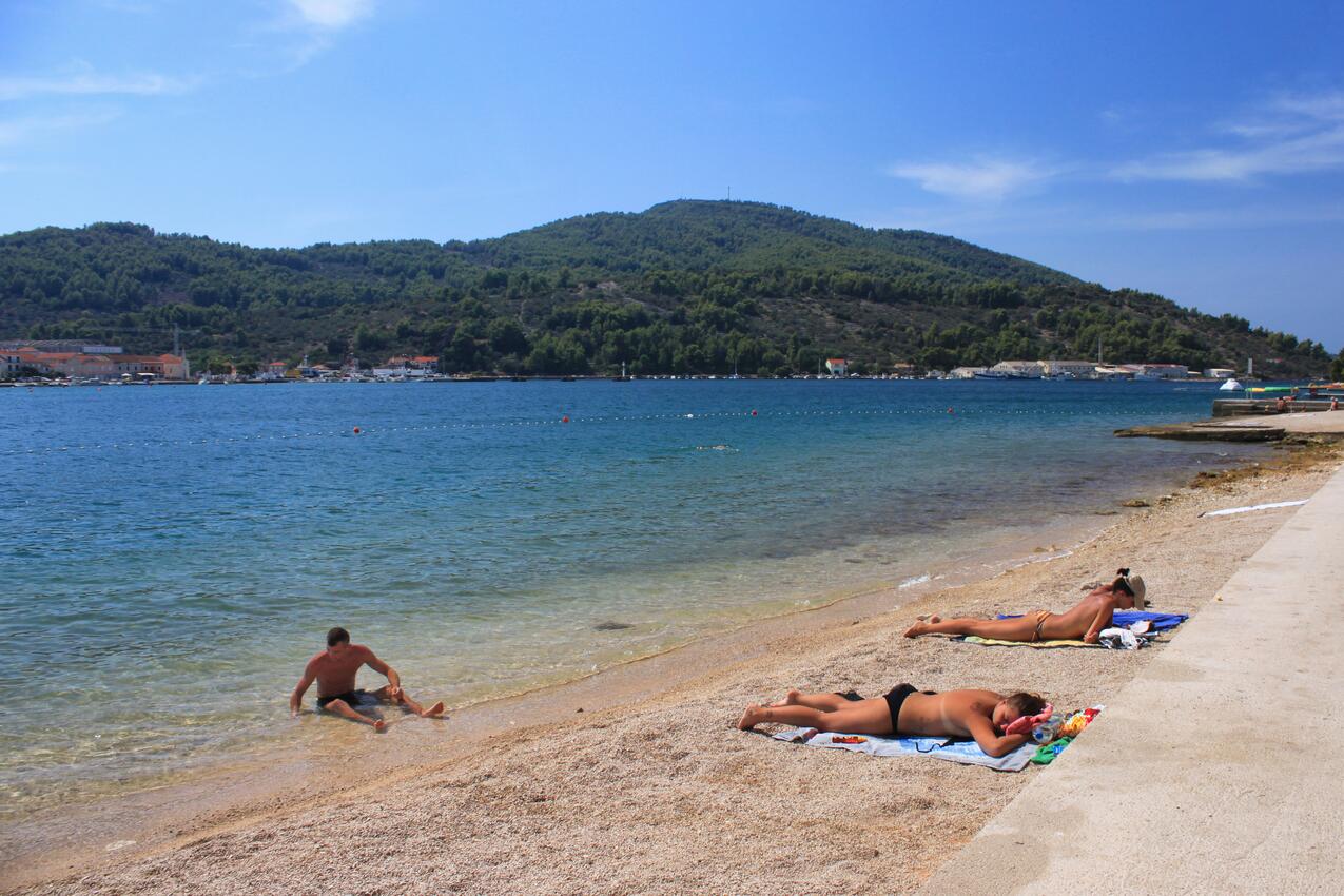 La spiaggia più vicina - Appartamenti accanto al mare Vela Vallegrande - Vela Luka, Curzola - Korčula