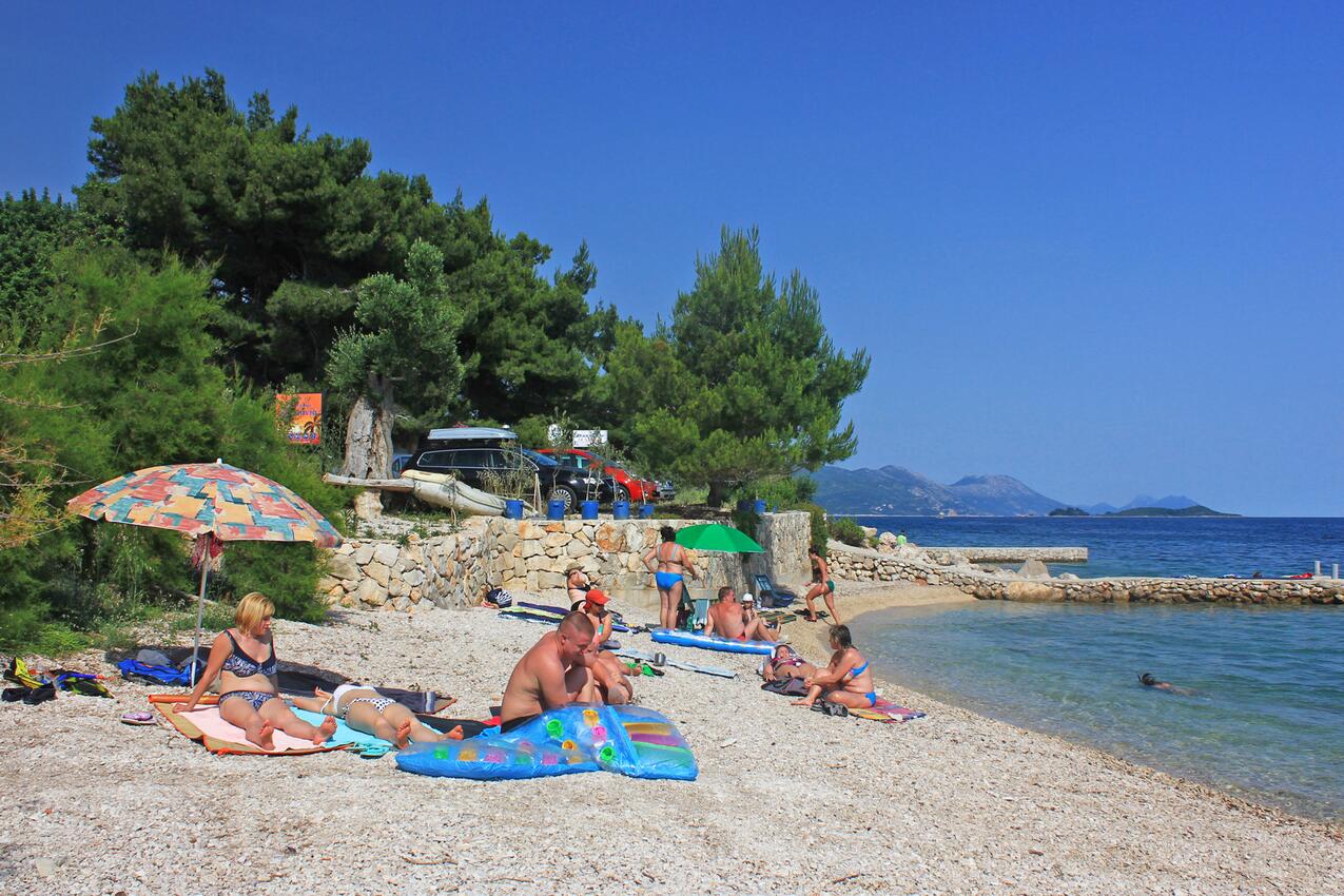 La spiaggia più vicina - Appartamenti accanto al mare Kuciste - Perna, Sabbioncello - Pelješac