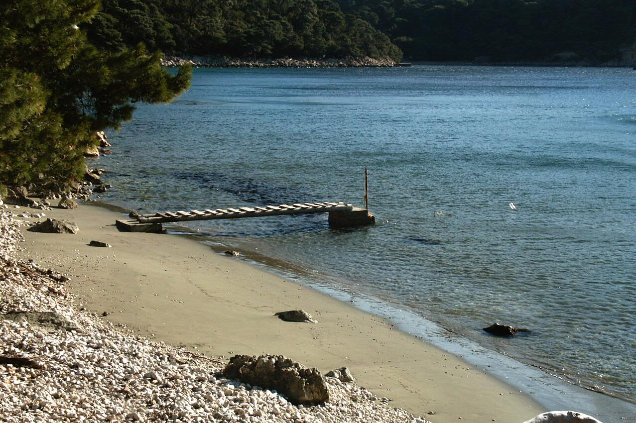 La spiaggia più vicina - Appartamenti accanto al mare Baia Saplunara, Mljet