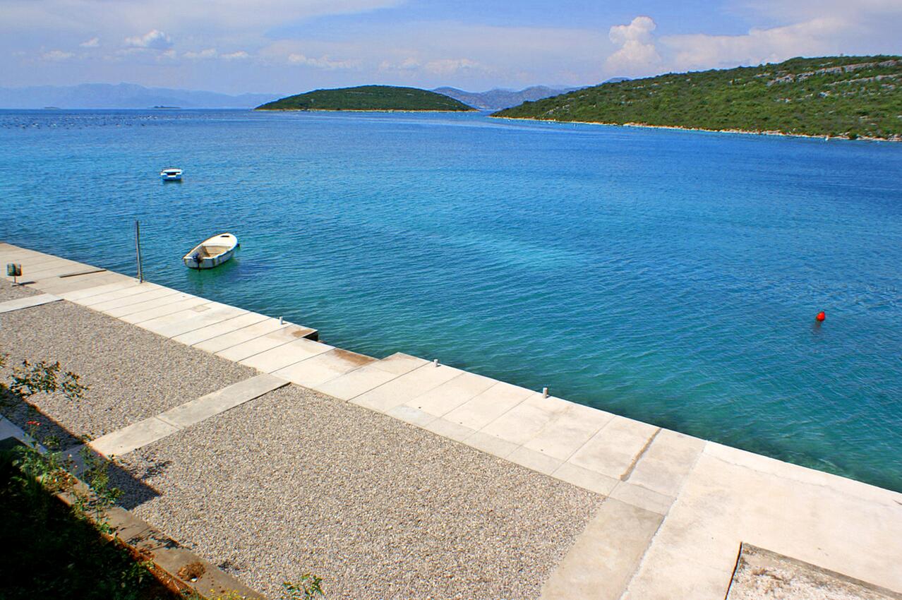 La spiaggia più vicina - Appartamenti accanto al mare Luka Dubrava, Sabbioncello - Pelješac