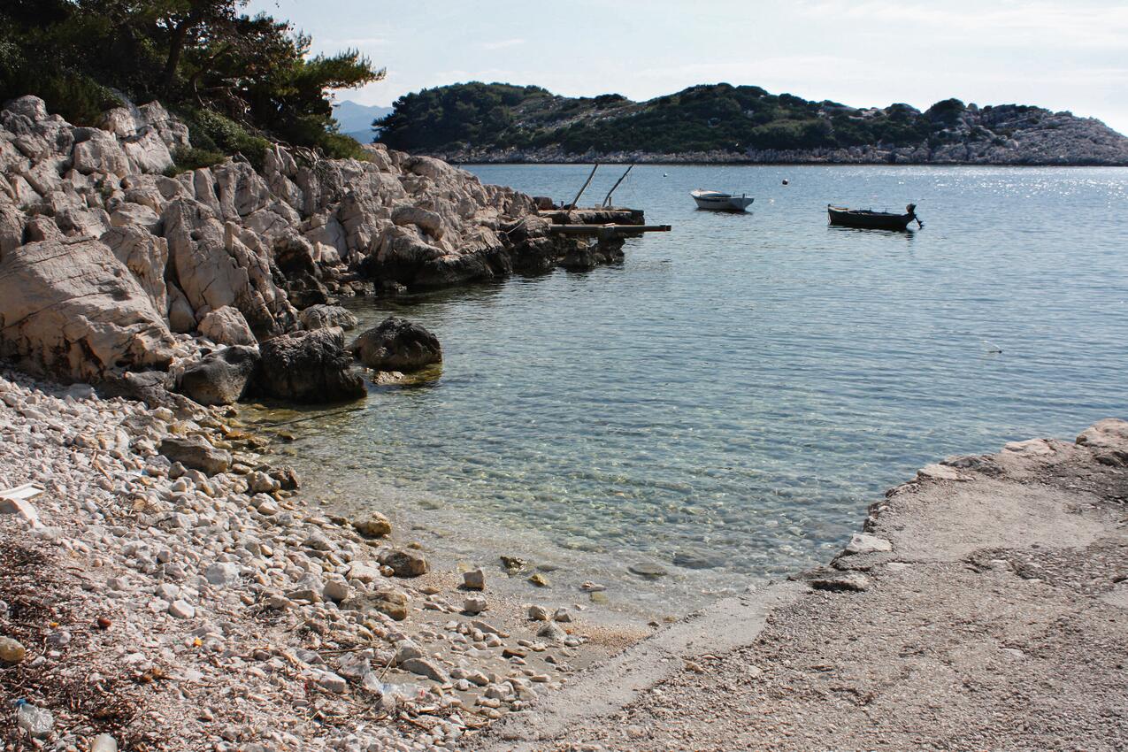 La spiaggia più vicina - Appartamenti e camere accanto al mare Baia Saplunara, Mljet