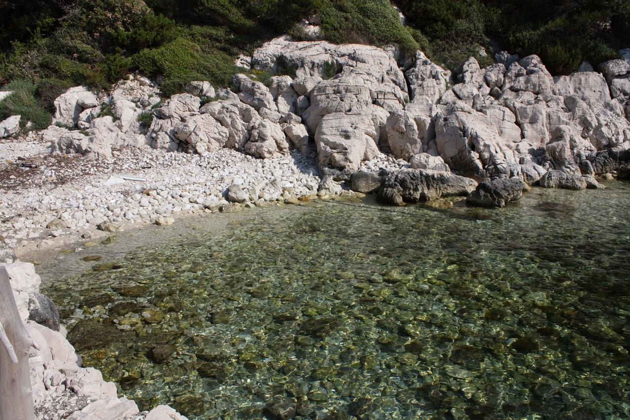 La spiaggia più vicina - Appartamenti e camere accanto al mare Baia Saplunara, Mljet