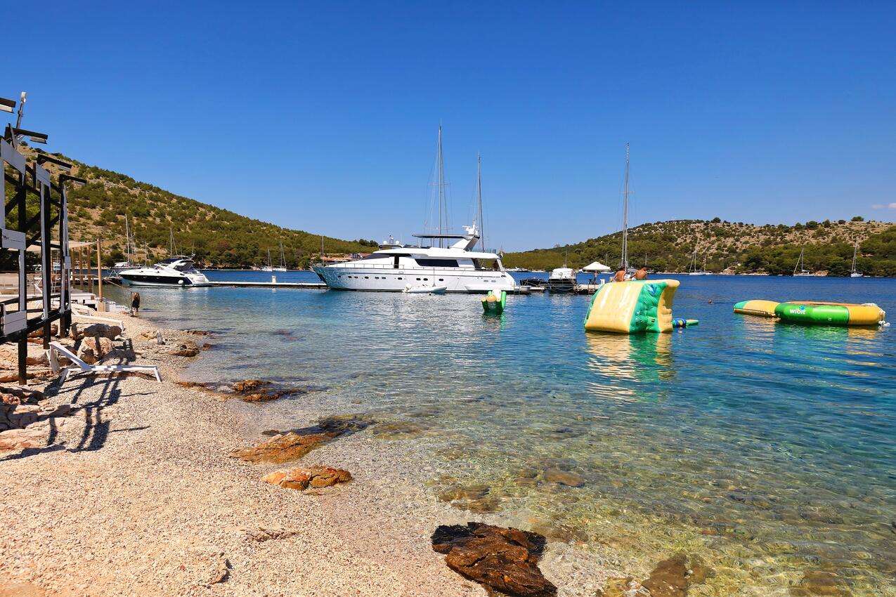 La spiaggia più vicina - Camere accanto al mare Baia Golubovac, Isole Incoronate - Kornati