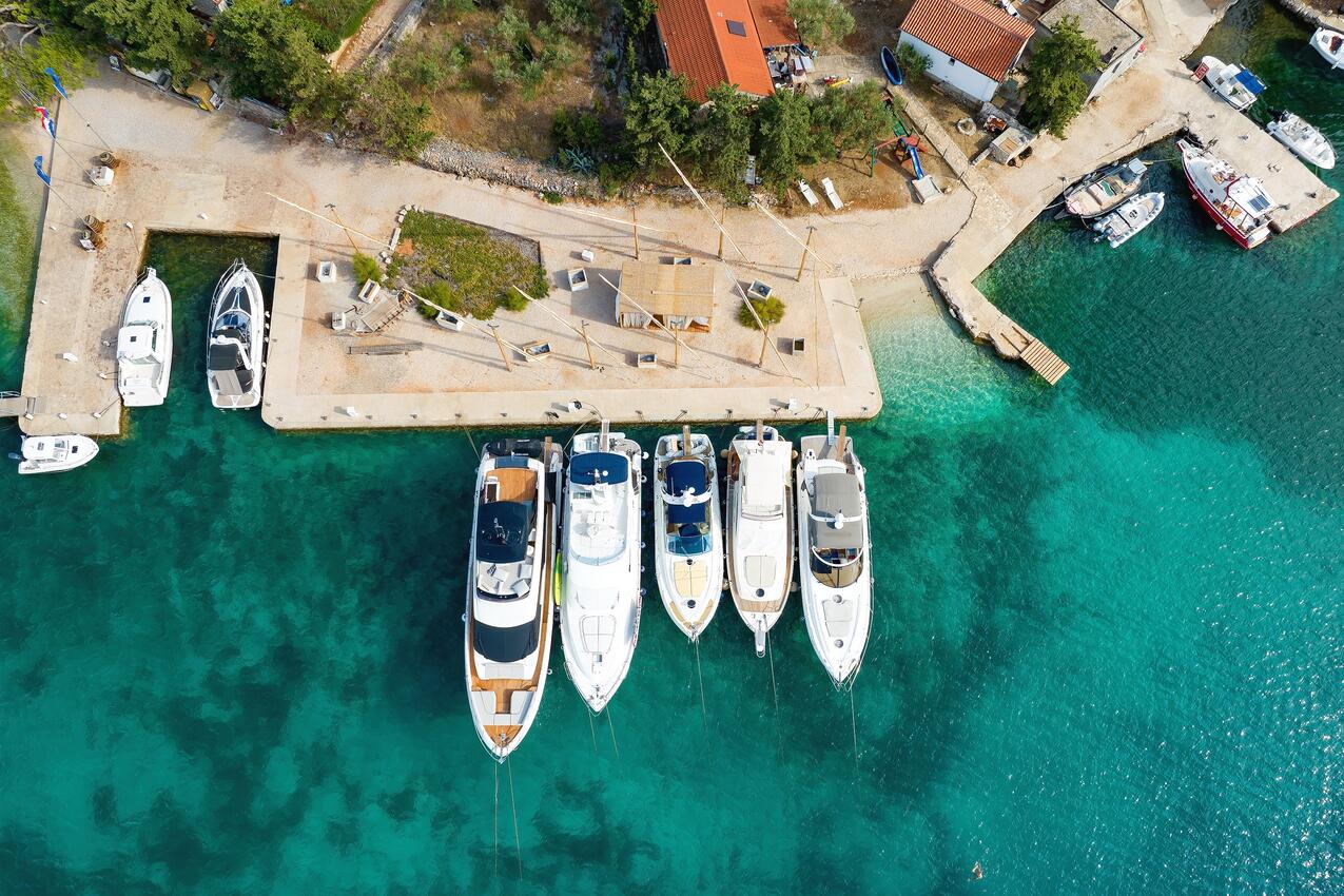 La spiaggia più vicina - Camere accanto al mare Baia Golubovac, Isole Incoronate - Kornati