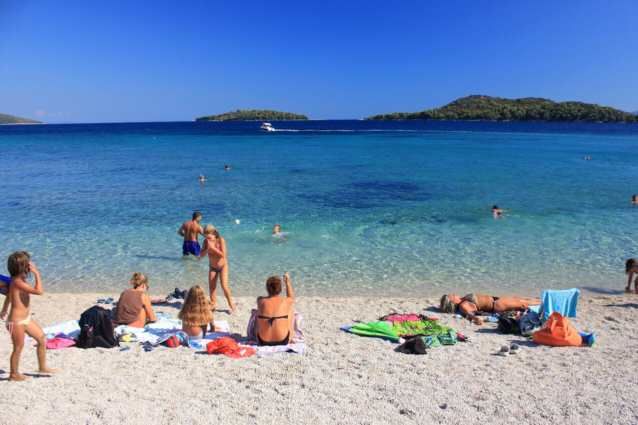 La spiaggia più vicina - Casa con parcheggio per famiglia Prizba, Curzola - Korčula