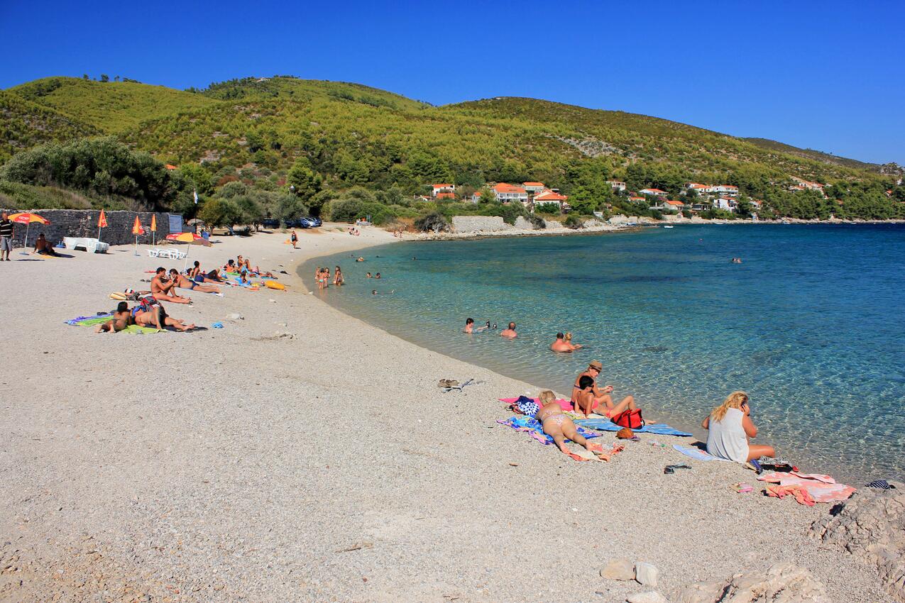 La spiaggia più vicina - Casa con parcheggio per famiglia Prizba, Curzola - Korčula