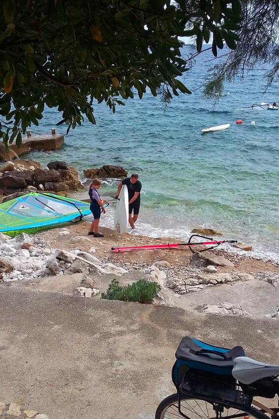 Nächster Strand - Ferienwohnungen am Meer Prizba, Korcula