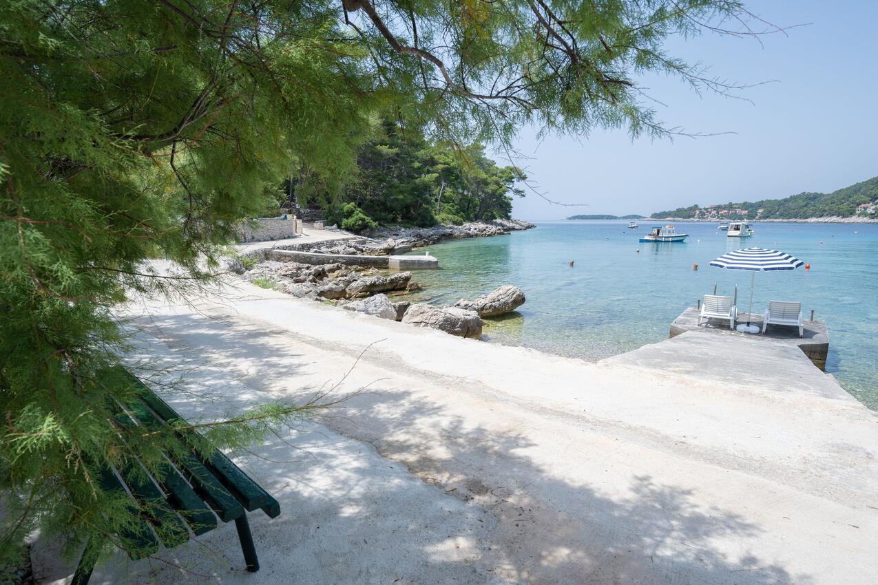 La spiaggia più vicina - Appartamenti accanto al mare Prizba, Curzola - Korčula
