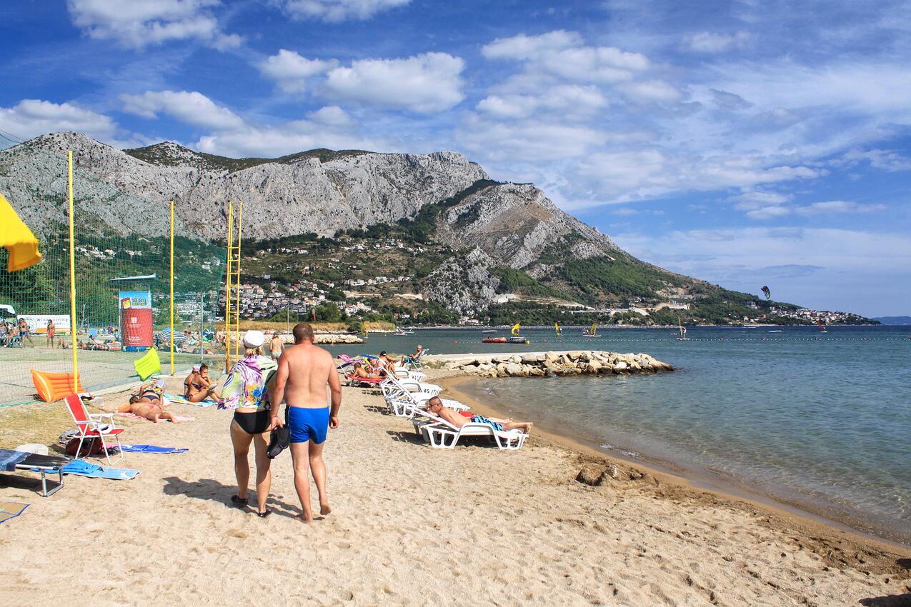 Dichtstbijzijnde strand - Appartementen met internet Duce, Omis