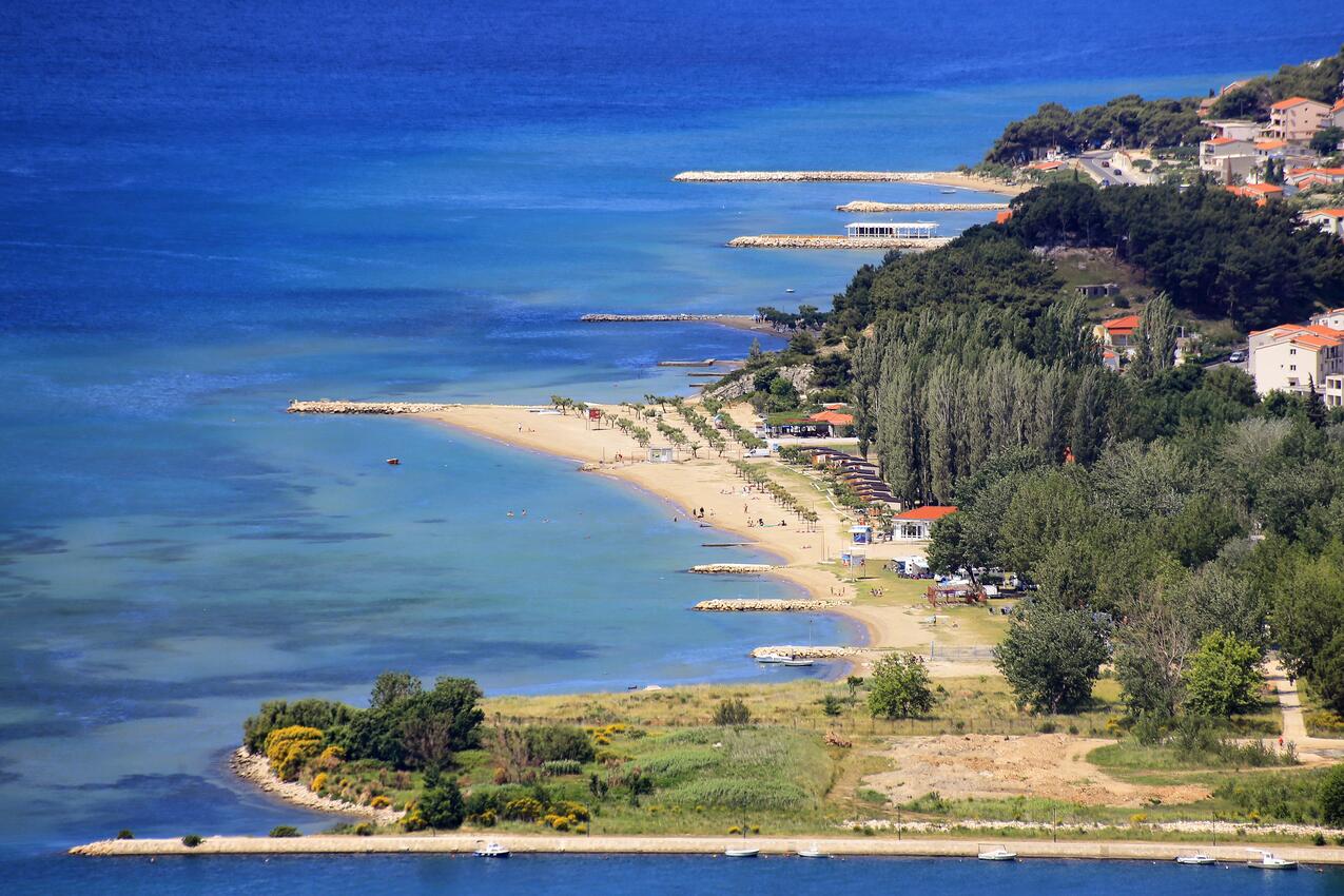 Dichtstbijzijnde strand - Appartementen met internet Duce, Omis