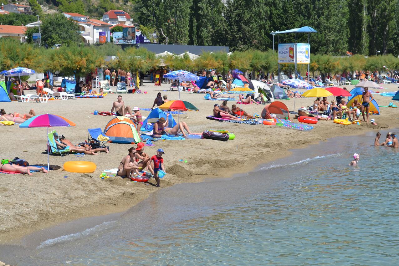 Dichtstbijzijnde strand - Appartementen met internet Duce, Omis
