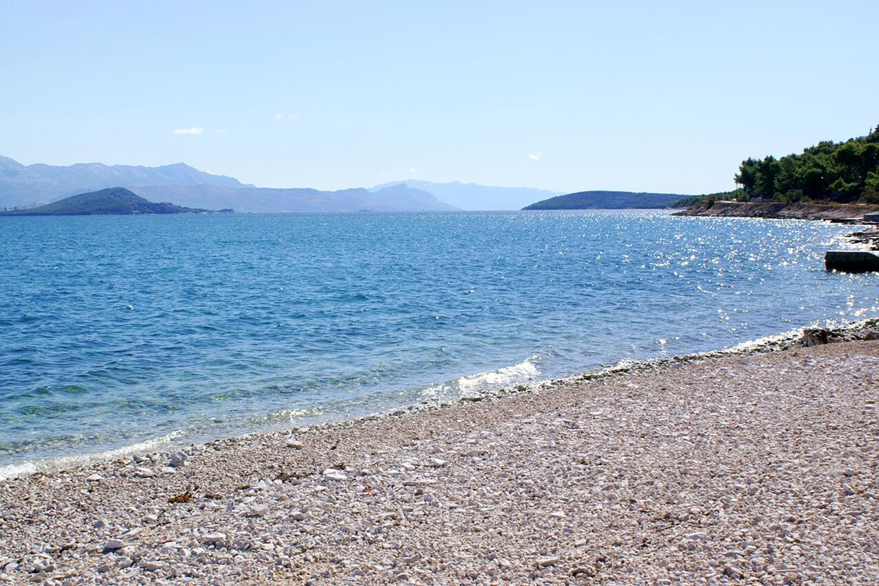 La spiaggia più vicina - Appartamenti accanto al mare Slatine, Bua - Čiovo