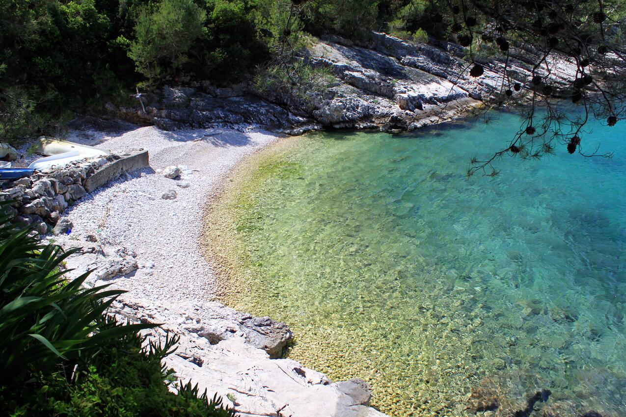 La spiaggia più vicina - Casa vacanze accanto al mare Baia Zarace - Zaraće (Gdinj), Lesina - Hvar