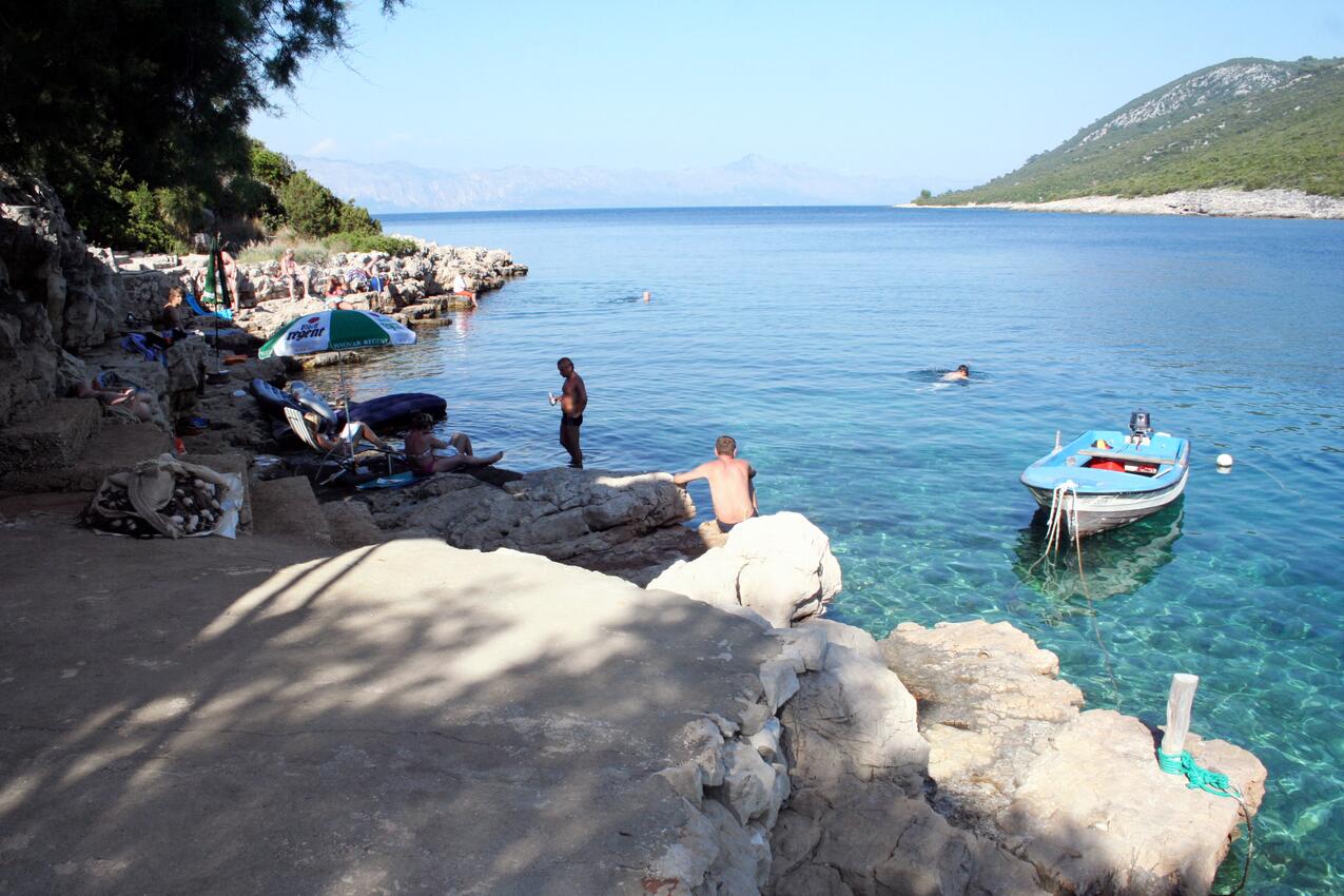 Legközelebbi strand - Apartmanok a tenger mellett Öböl Zaraće (Gdinj), Hvar