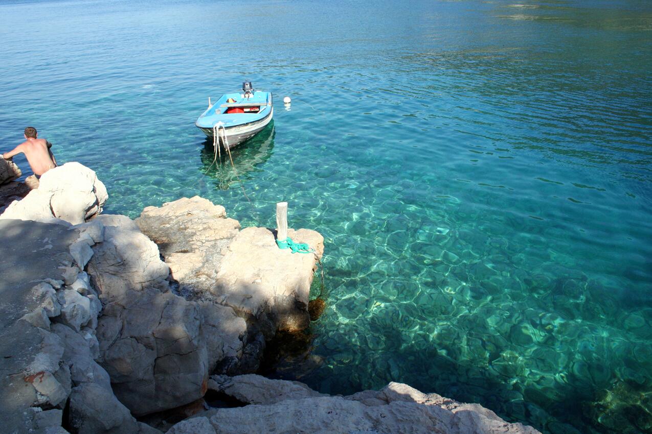 Legközelebbi strand - Apartmanok a tenger mellett Öböl Zaraće (Gdinj), Hvar