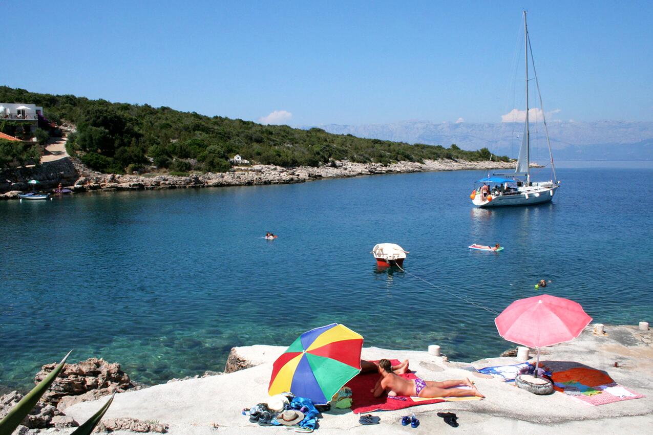 La spiaggia più vicina - Appartamenti accanto al mare Baia Zarace - Zaraće (Gdinj), Lesina - Hvar