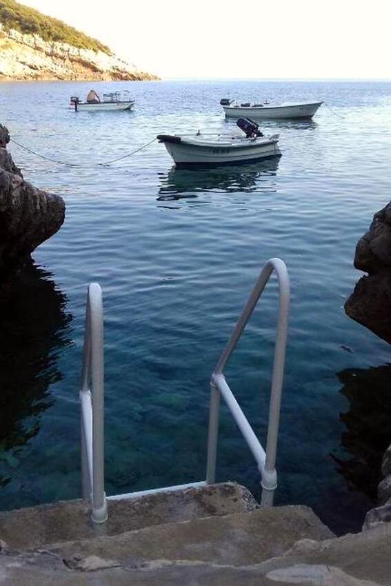 Nächster Strand - Fischerhaus am Meer Bucht Rasohatica, Korcula