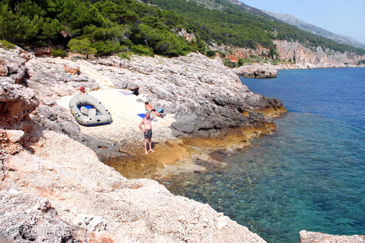 Nearest beach - Apartments by the sea Sveta Nedilja, Hvar