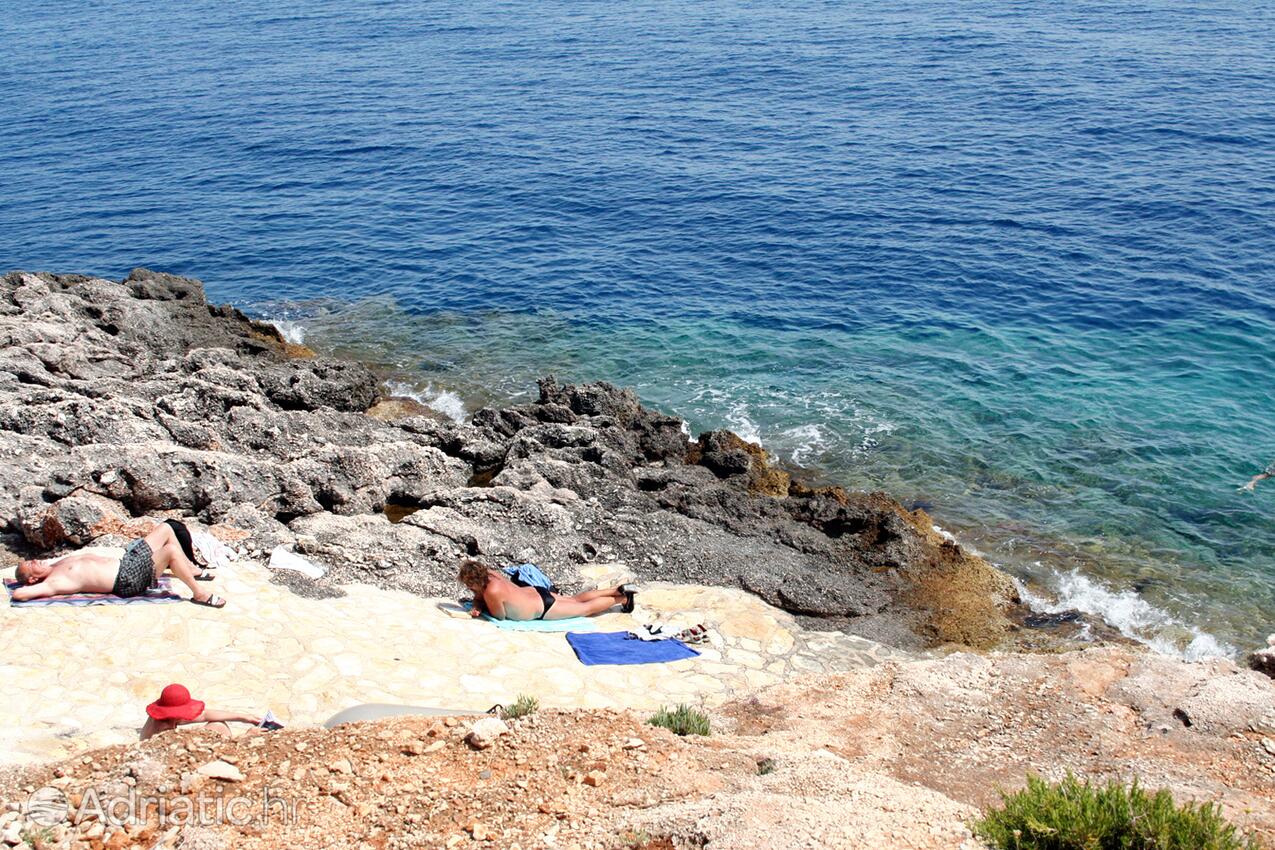 Nearest beach - Apartments by the sea Sveta Nedilja, Hvar