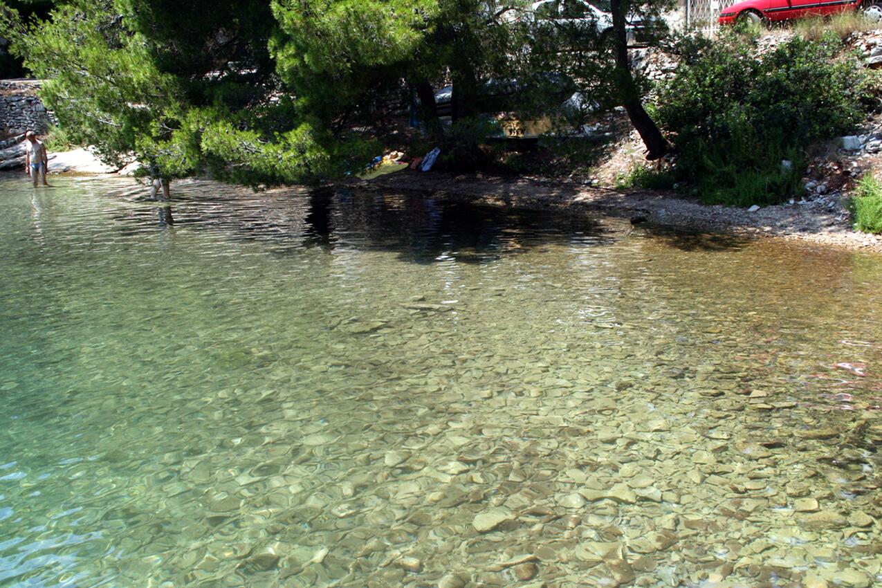 La spiaggia più vicina - Appartamenti accanto al mare Verbosca - Vrboska, Lesina - Hvar