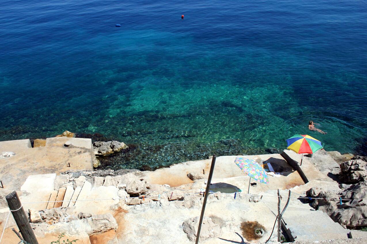 La spiaggia più vicina - Appartamenti accanto al mare Baia Solotisa, Lesina - Hvar
