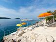  strand Prižba településen, Korčula.