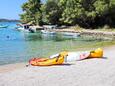 Playa Slatina en Slatina, Korčula.