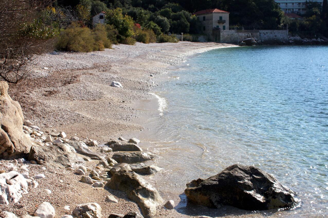 Najbliža plaža - Apartmani s parkingom Plat, Dubrovnik
